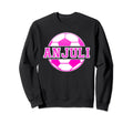Anjuli Name Soccer Play Football Sweatshirt - Novelty Apparel Unisex