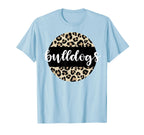 Leopard Bulldogs Team Mascot School T-Shirt - Aesthetic Graphic Unisex