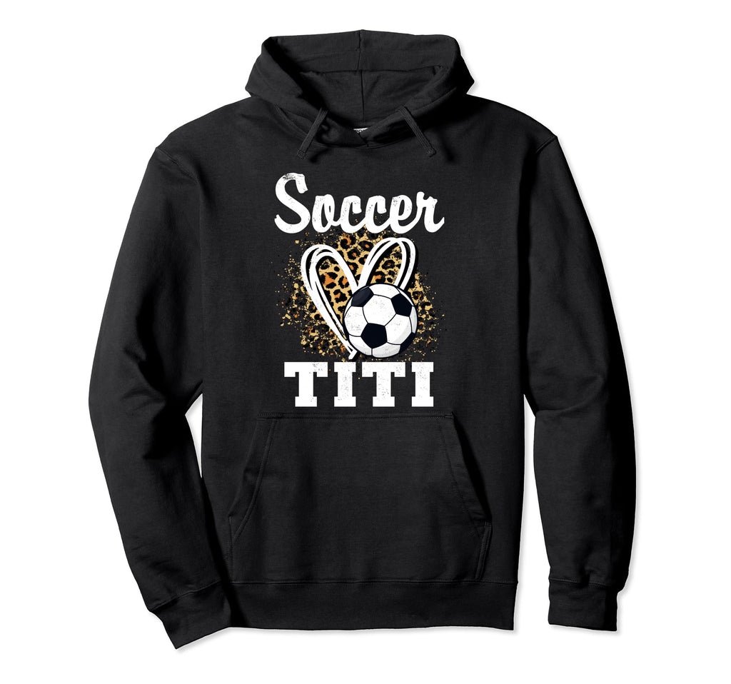 Soccer Titi Leopard Heart Matching Hoodie - Custom Art Print Men Women