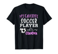 My Favorite Soccer Player Call Me T-Shirt - Minimalist Print Men Women