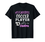 My Favorite Soccer Player Call Me T-Shirt - Minimalist Print Men Women