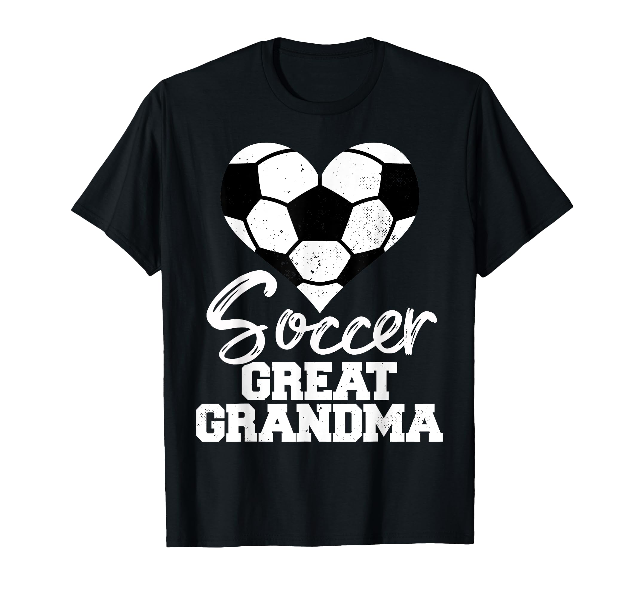 Soccer Great Grandma Heart Funny T-Shirt - Aesthetic Graphic Men Women