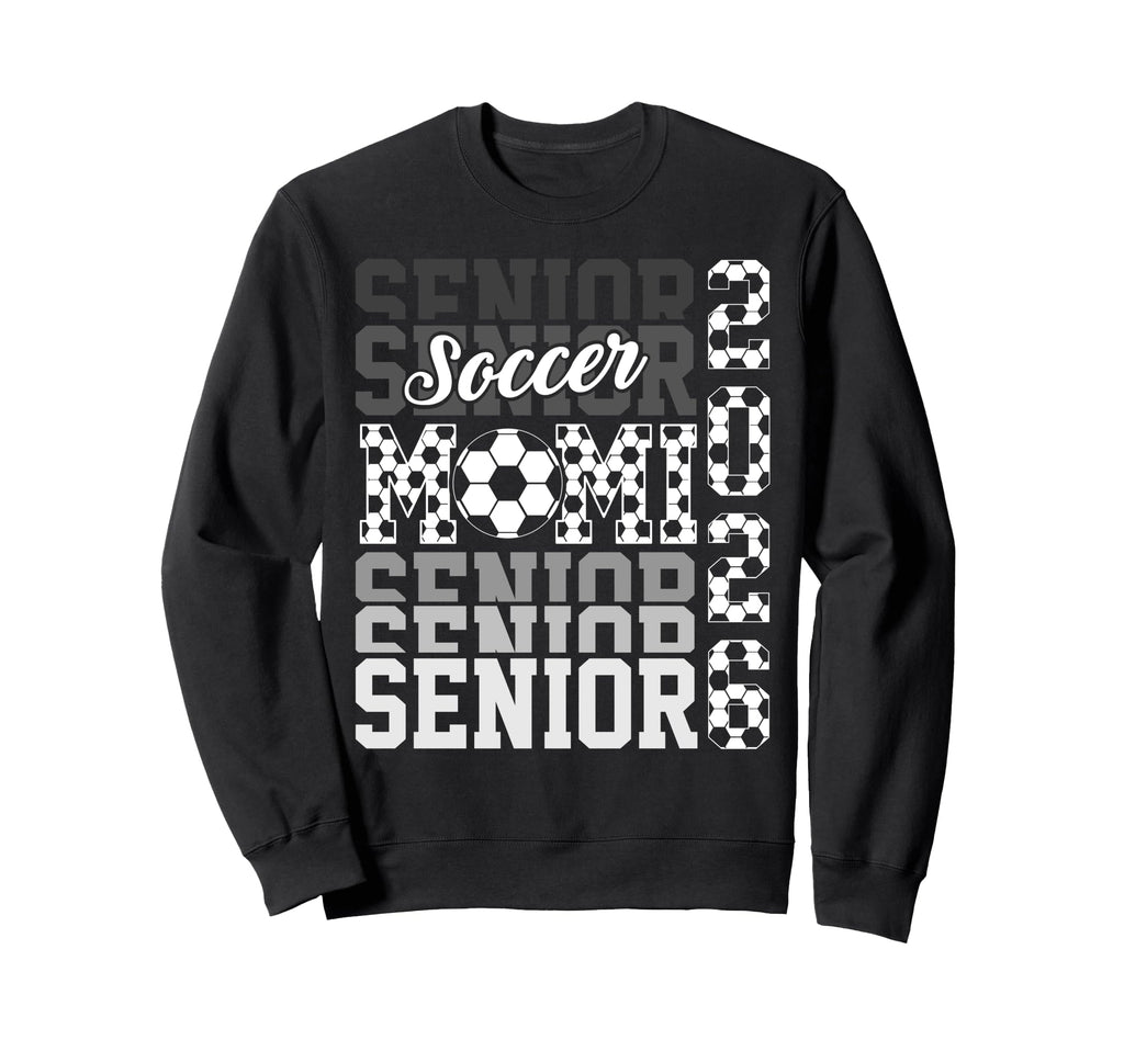 2026 Soccer Senior Mami Graduation Sweatshirt - Novelty Apparel Men Women