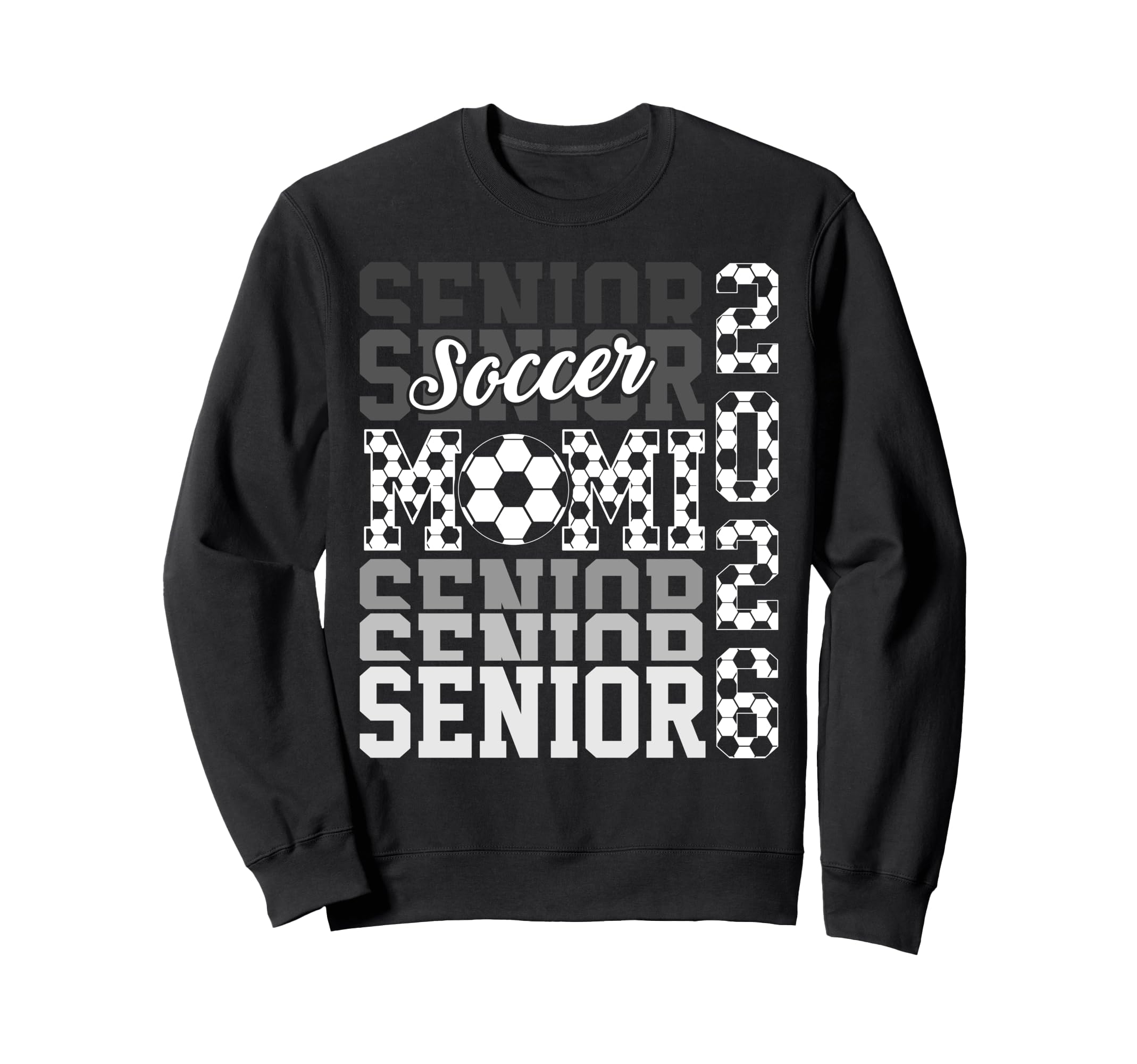 2026 Soccer Senior Mami Graduation Sweatshirt - Novelty Apparel Men Women