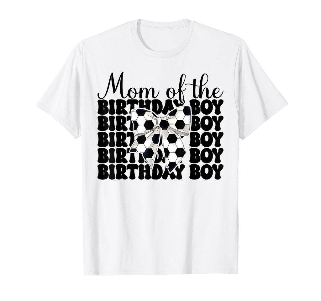 Soccer Mom Mama Coquette Bow Mom T-Shirt - Unique Graphic Men Women