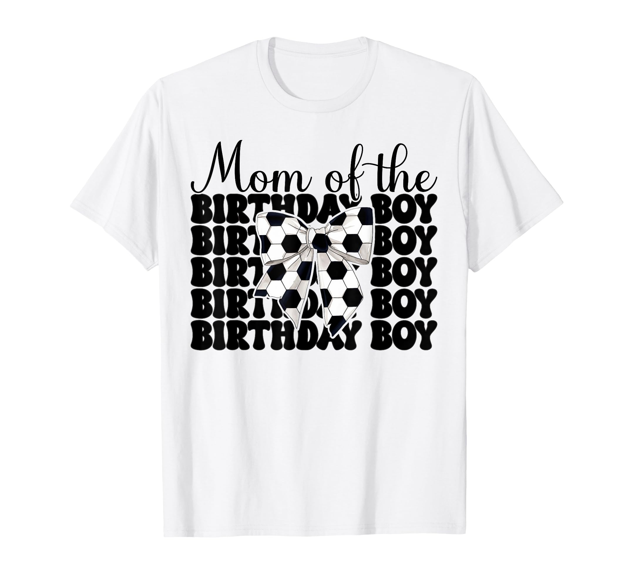 Soccer Mom Mama Coquette Bow Mom T-Shirt - Unique Graphic Men Women