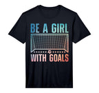 Funny Soccer Art Soccer Player Soccer T-Shirt - Novelty Apparel for Adults