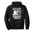 Field Hockey Goalie Uncle Field Hockey Hoodie - Unique Graphic Unisex