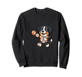 Watermelon Soccer Player Number 7 Sweatshirt - Graphic Print Men Women