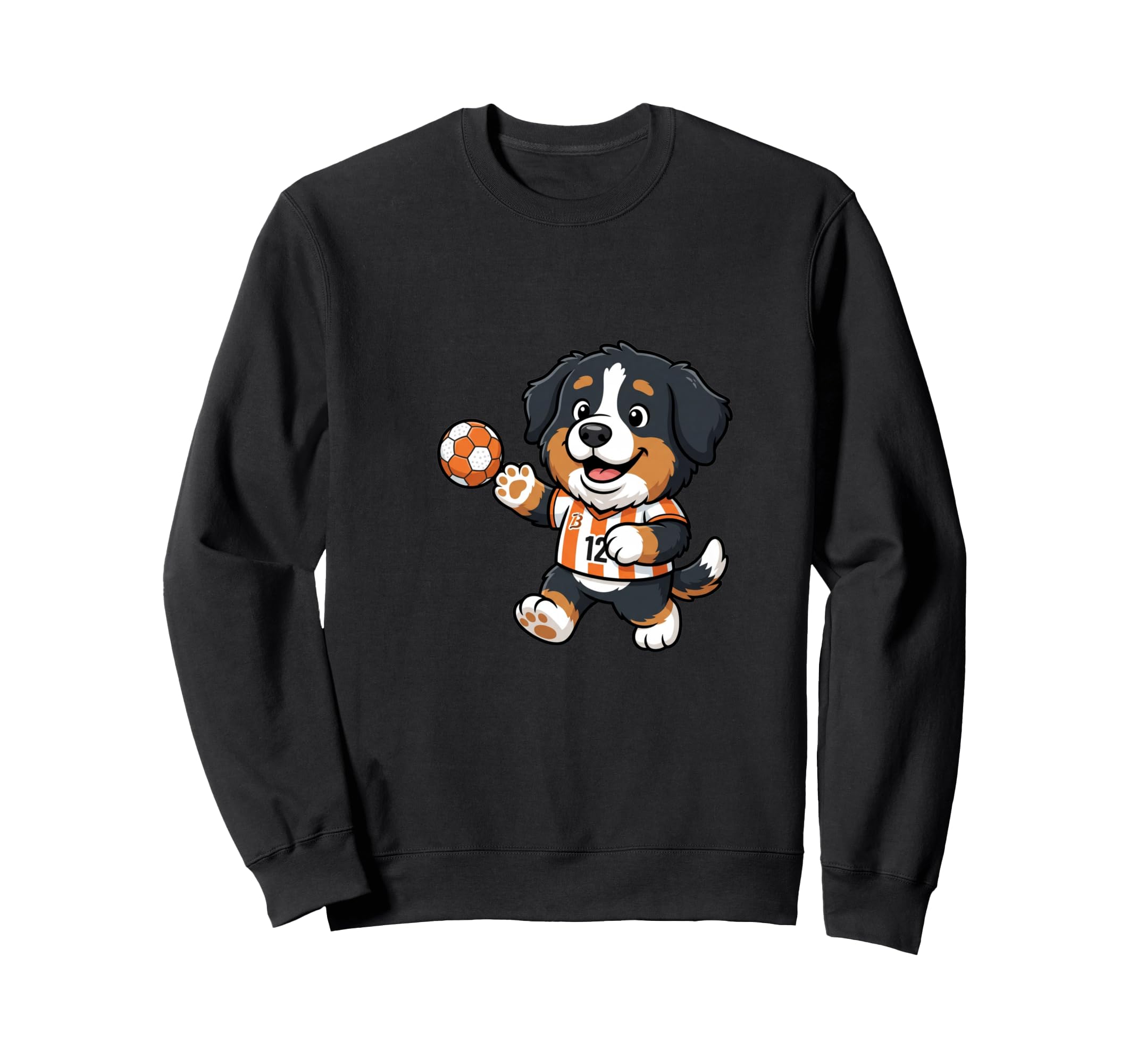Watermelon Soccer Player Number 7 Sweatshirt - Graphic Print Men Women