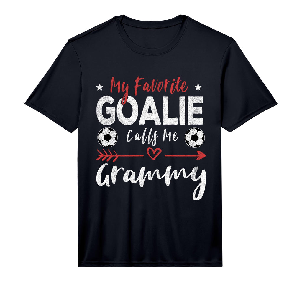 Mens My Favorite Goalie Calls Me Grammy T-Shirt - Custom Art Print Unisex