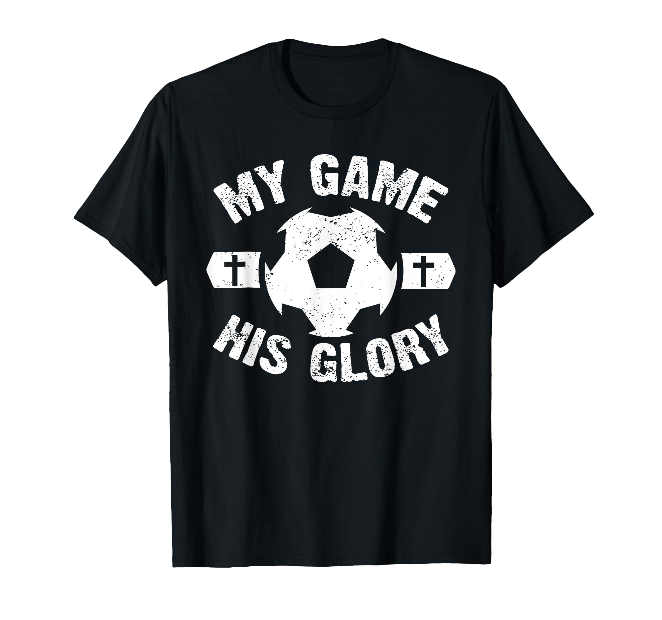 My Game His Glory Christian T-Shirt - Casual Everyday Wear for Adults