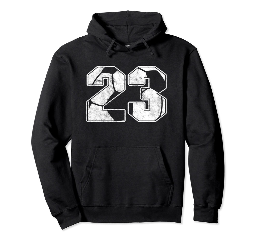 Soccer Player 23Th Birthday Football Hoodie - Fun Novelty Design Unisex