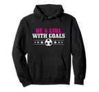 Soccer Be Goals Coach Soccer Hoodie - Streetwear Style Unisex