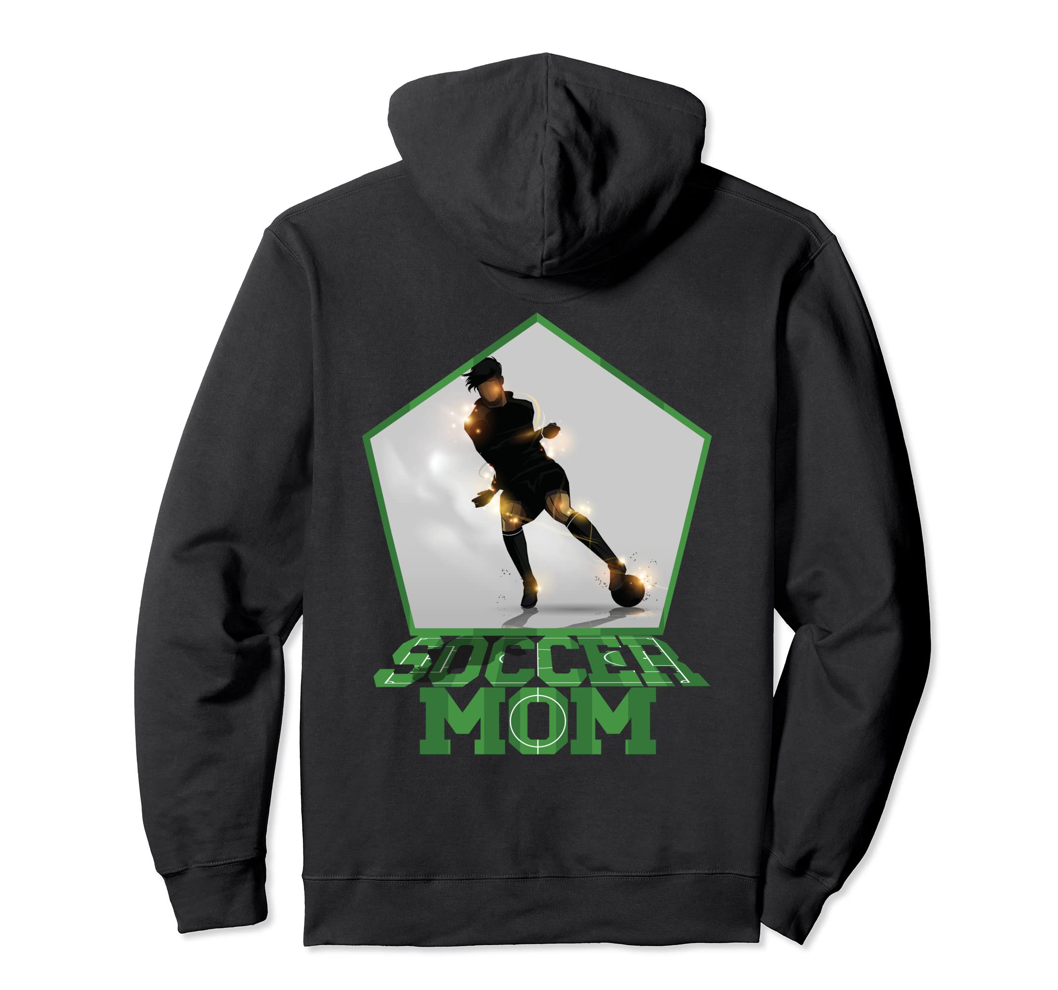 Football Player Soccer Mom Hoodie - Fun Novelty Design Men Women