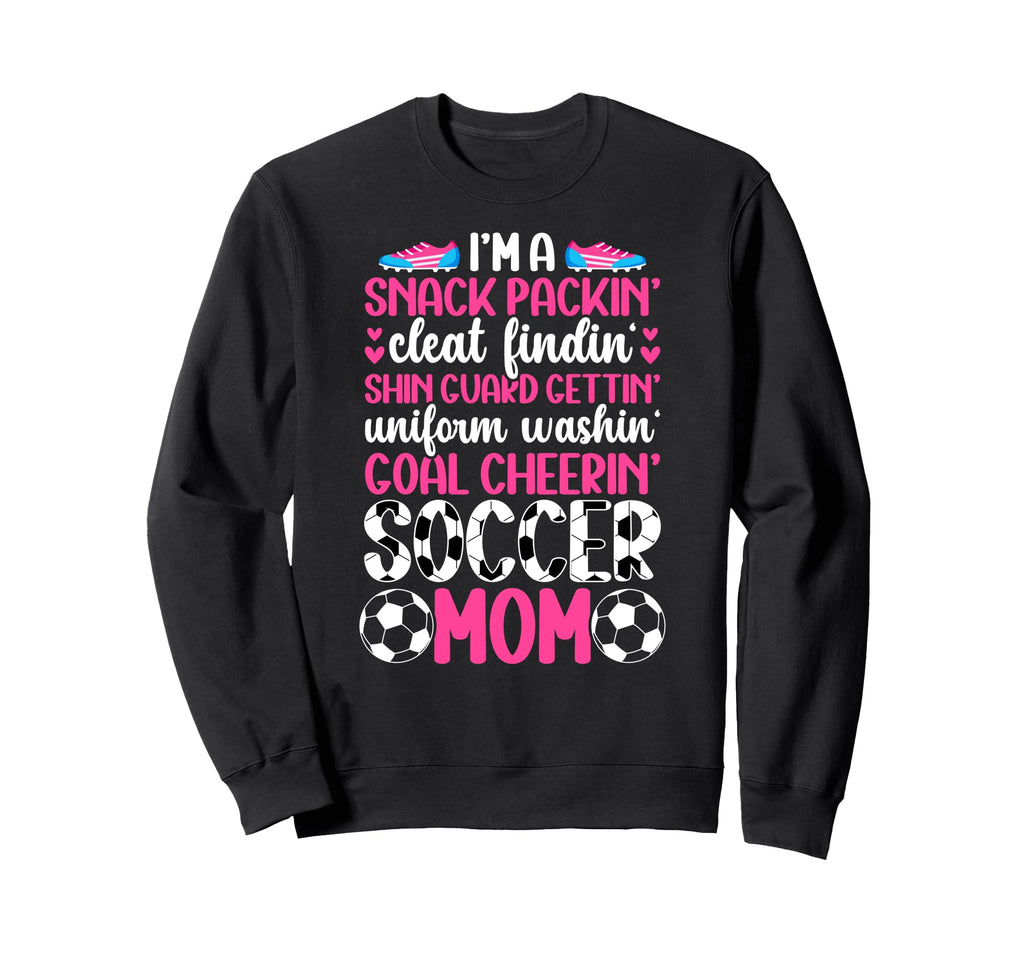 Soccer Mom Definition Mom Soccer Sweatshirt - Custom Art Print Unisex