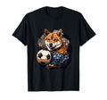 Akita Inu Soccer Akita Inu T-Shirt - Trendy Graphic for Adults