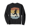 Silhouette Soccer Soccer Sweatshirt - Minimalist Print Unisex