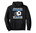 Im Goalkeepers Mom Im Goalkeeper Mom Hoodie - Trendy Graphic Unisex