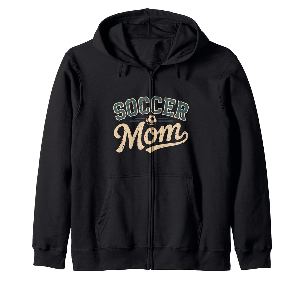 Funny Soccer Mom Mothers Day Hoodie - Graphic Print for Adults