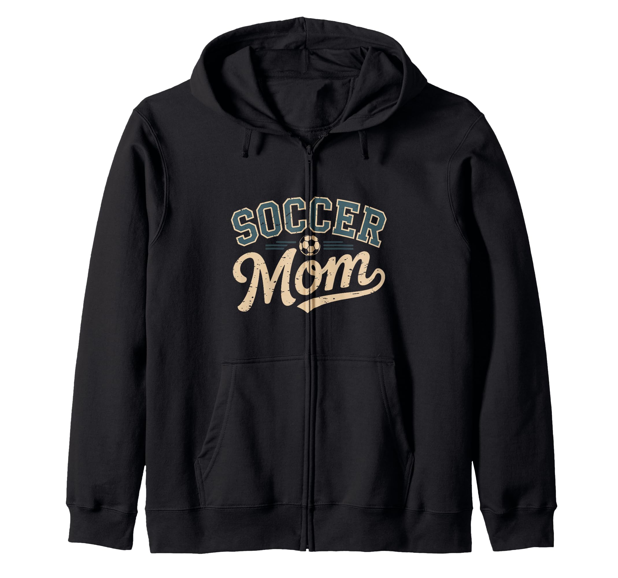 Funny Soccer Mom Mothers Day Hoodie - Graphic Print for Adults