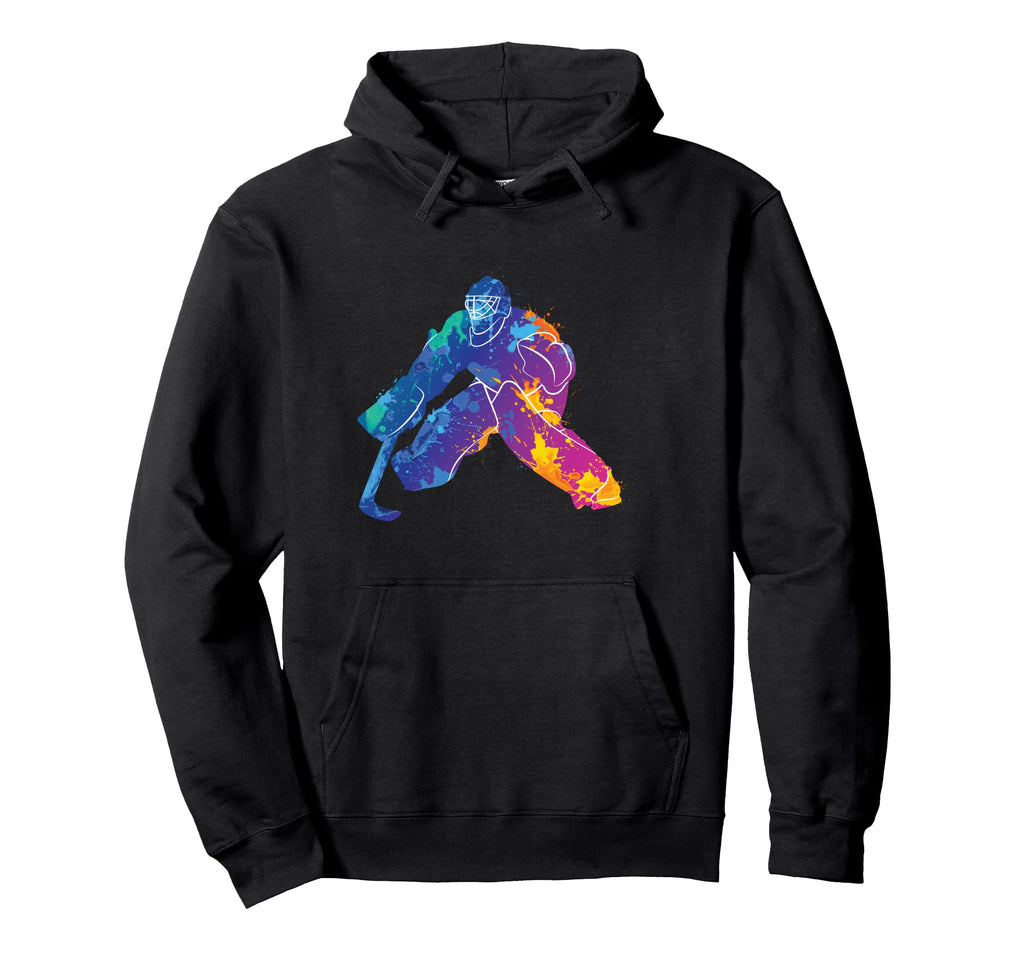Ice Hockey Goalie Netmind Goalkeeper Hoodie - Aesthetic Graphic Men Women