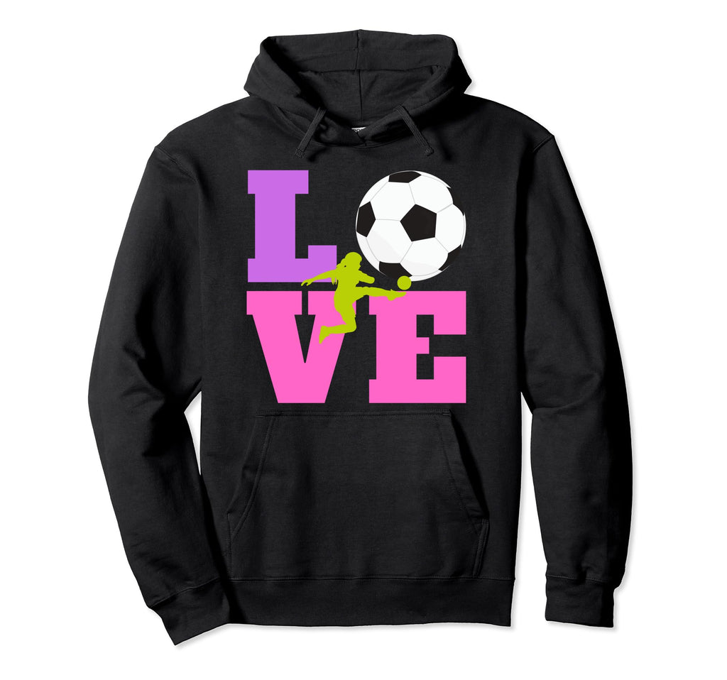 Soccer Soccer Player Love Soccer Hoodie - Aesthetic Graphic for Adults