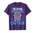 Captain Is Always Right And I Am Captain T-Shirt - Custom Art Print Unisex
