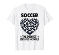 100 Days School Soccer Heart Love 100Th T-Shirt - Unique Graphic Men Women