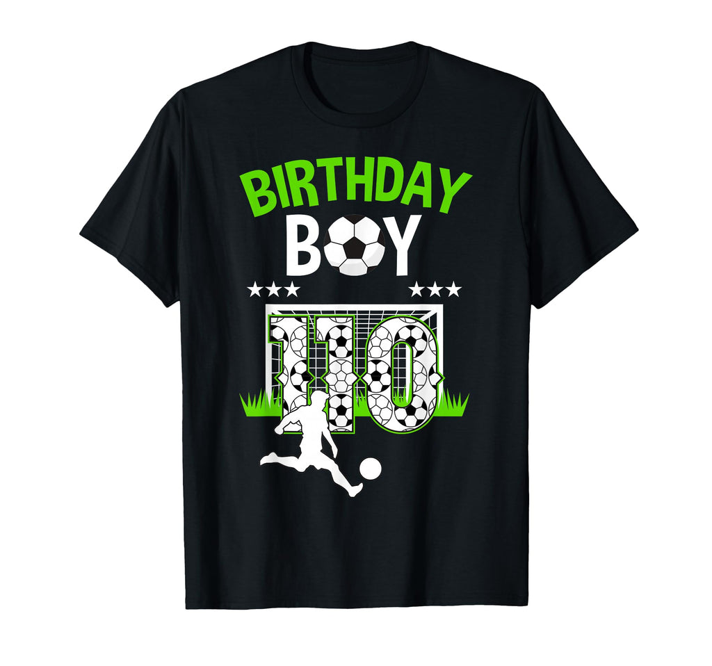 Birthday Soccer 110 Year Old Who Loves T-Shirt - Minimalist Print Men Women