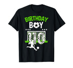 Birthday Soccer 110 Year Old Who Loves T-Shirt - Minimalist Print Men Women