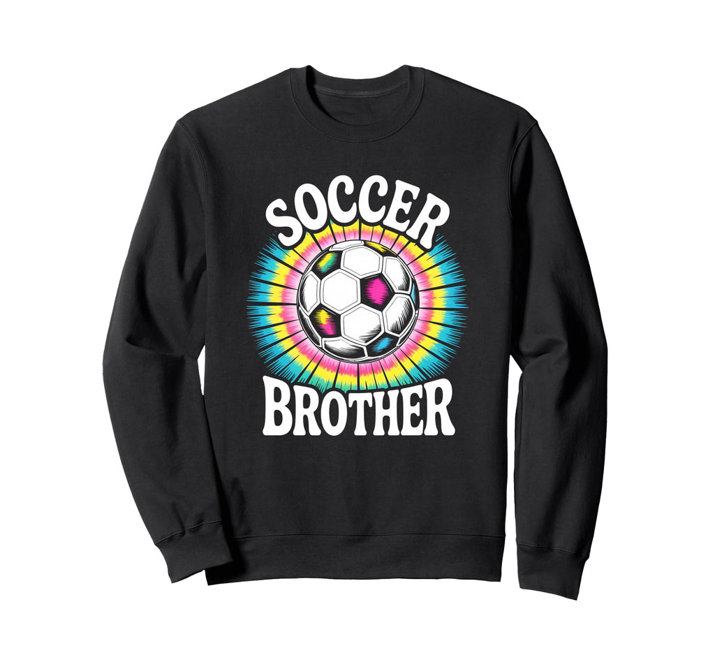 Soccer Brother Tie Dye Spirit Sweatshirt - Streetwear Style for Adults