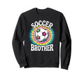 Soccer Brother Tie Dye Spirit Sweatshirt - Streetwear Style for Adults