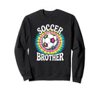 Soccer Brother Tie Dye Spirit Sweatshirt - Streetwear Style for Adults