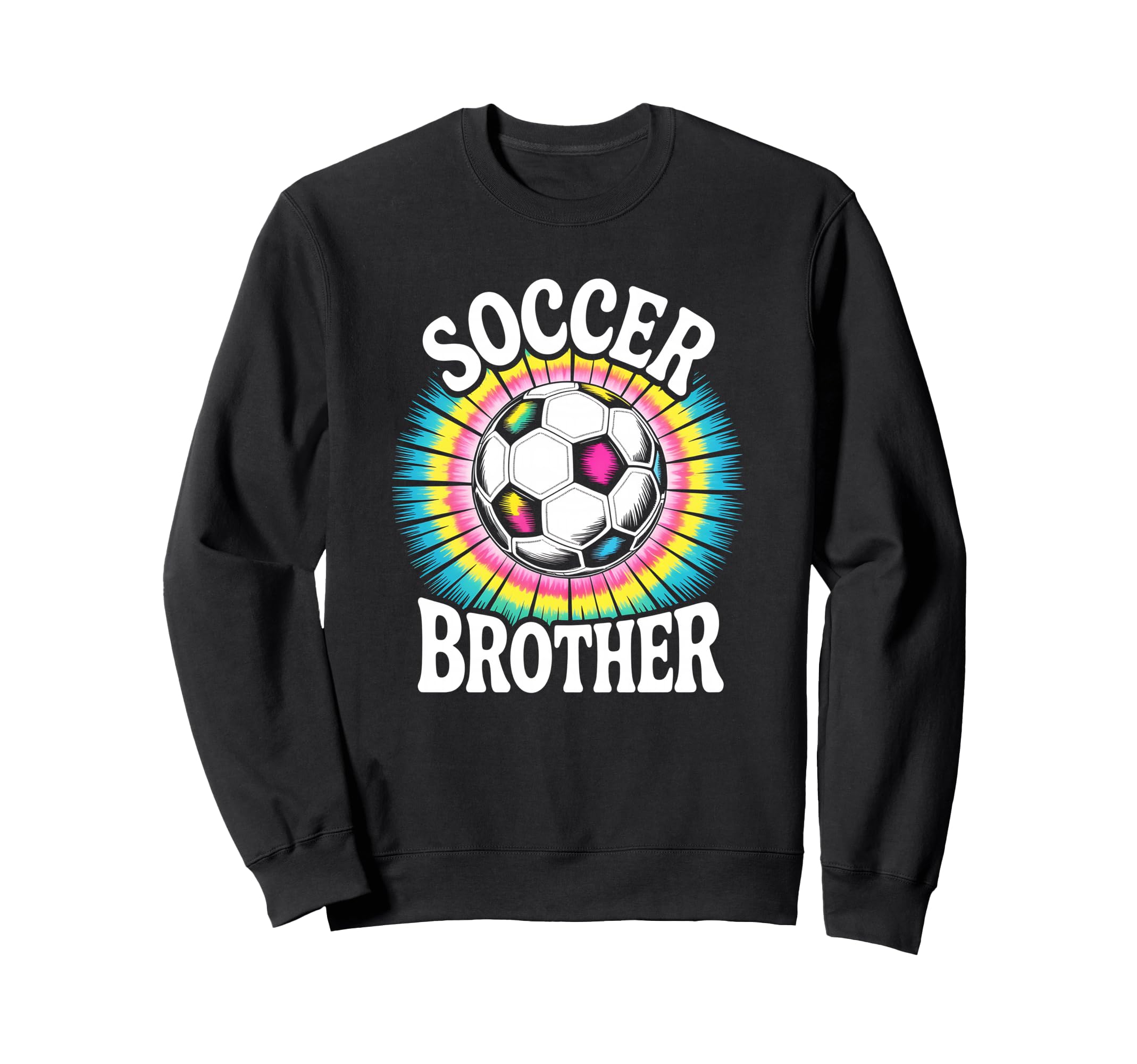 Soccer Brother Tie Dye Spirit Sweatshirt - Streetwear Style for Adults