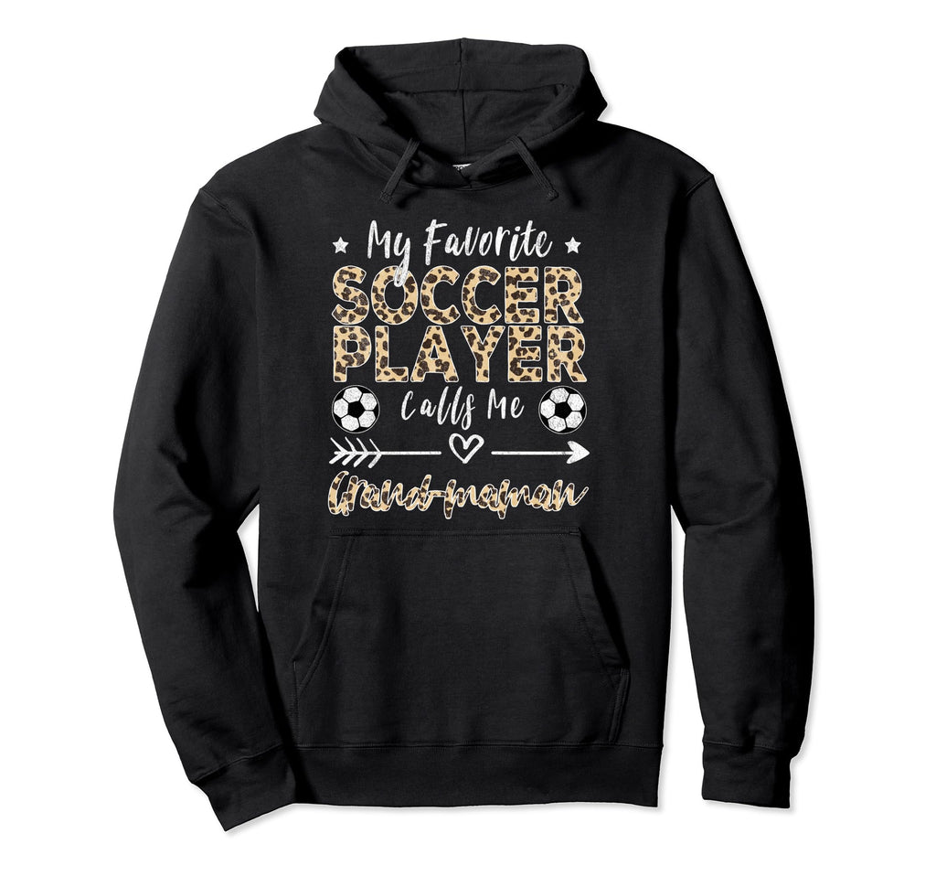 My Favorite Soccer Player Calls Me Grand Hoodie - Minimalist Print Unisex