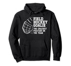 Funny Field Hockey Goalie Field Hockey Hoodie - Custom Art Print Unisex