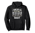 Soccer Torn Acl Knee Injury And Hoodie - Casual Everyday Wear for Adults