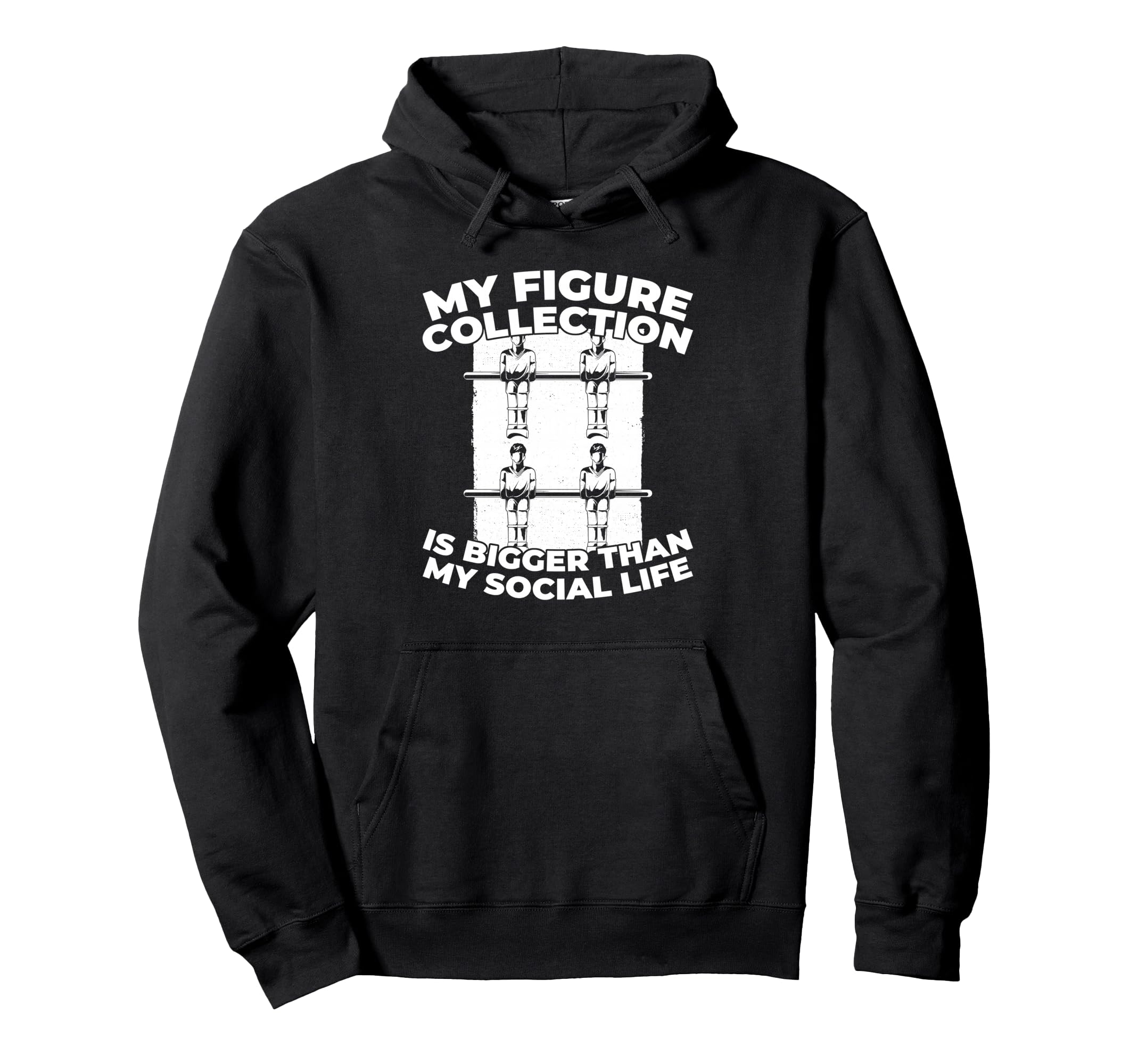 Table Soccer Kicker Foosball Hoodie - Graphic Print Unisex