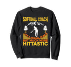 Softball Coach Training Trainer Sweatshirt - Graphic Print Men Women