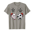 Baseball Soccer Funny He Loves Me More T-Shirt - Novelty Apparel Unisex