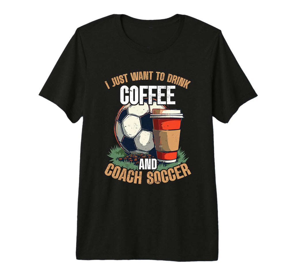 Coaching Soccer Dad Coach Soccer T-Shirt - Minimalist Print Men Women