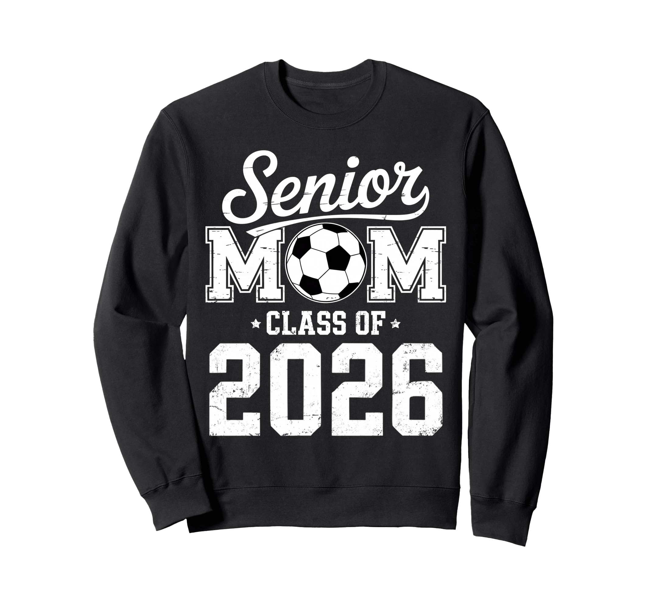 Soccer Senior Mom Class 2026 Sweatshirt - Custom Art Print Unisex