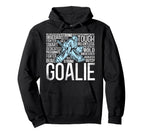 Ice Hockey Goalie Goalkeeper Hoodie - Casual Everyday Wear for Adults