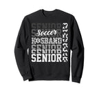 2026 Soccer Senior Husband Graduation Sweatshirt - Unique Graphic Unisex