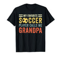 My Favorite Soccer Player Calls Me T-Shirt - Fun Novelty Design for Adults