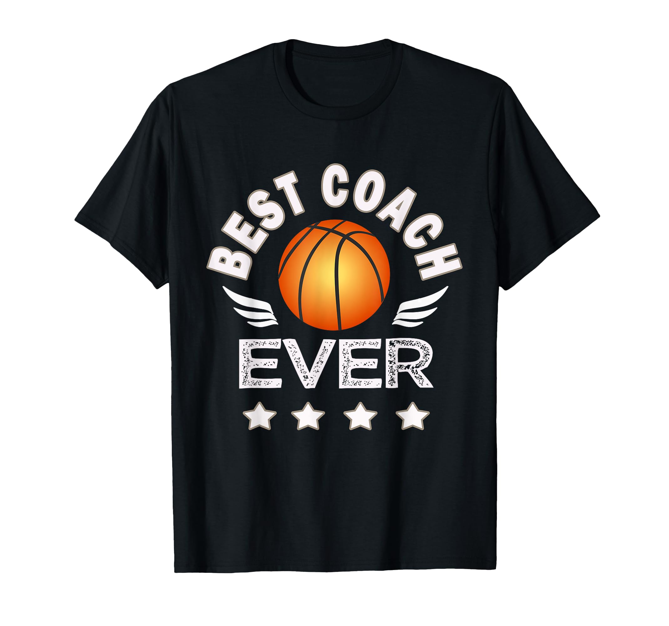 Best Basketball Coach Ever Gift T-Shirt - Novelty Apparel Men Women