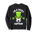 Soccer Captains Im Lucky Captain Sweatshirt - Fun Novelty Design Unisex