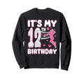 Its My 12Th Birthday Volleyball Sweatshirt - Minimalist Print for Adults