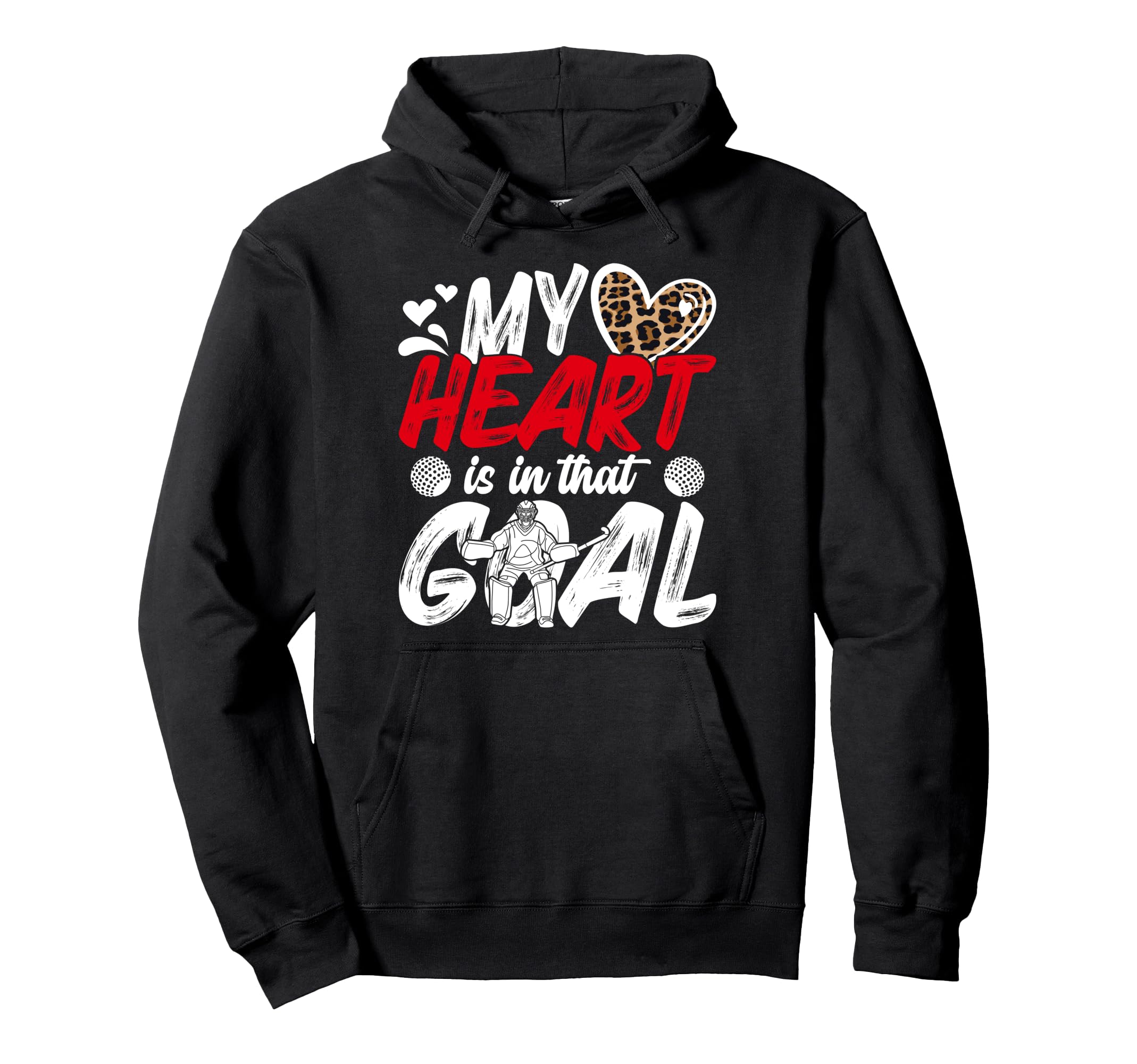 Field Hockey Goalkeeper Grandma Field Hoodie - Novelty Apparel for Adults